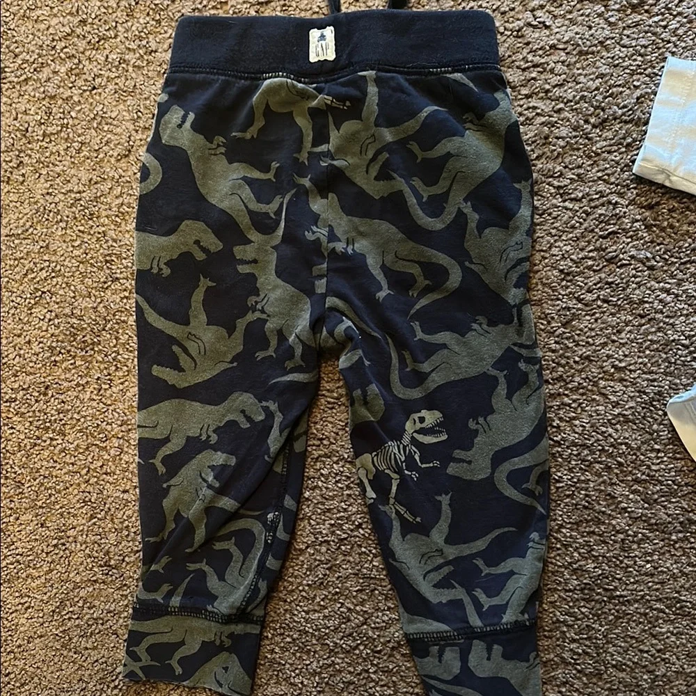 GAP Blue and Green Matching Sweatpants Set